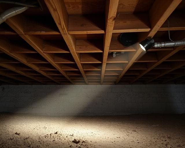Professional crawl space mold removal